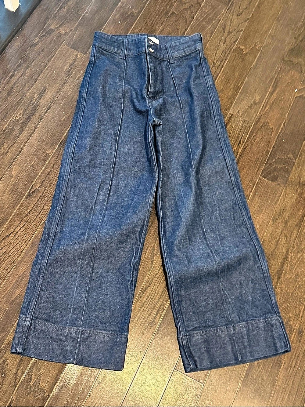 H&M Wide Leg Jeans in Blue
